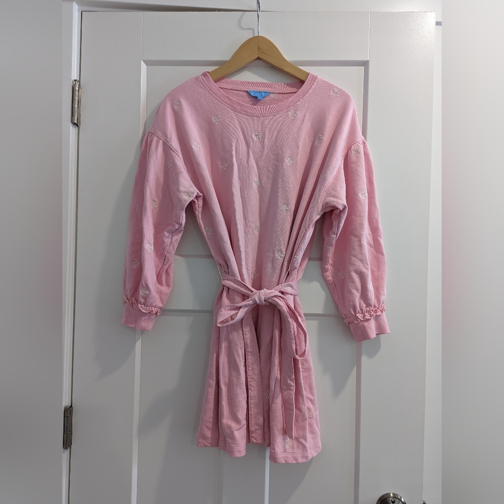 Draper James Pink Embroidered Dress M